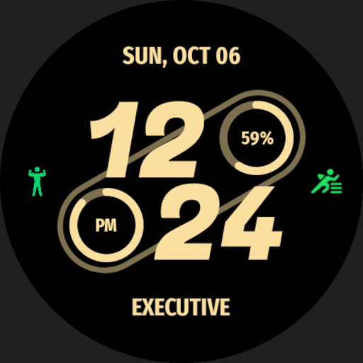 Embassy ۳: Minimal Watch Face - عکس برنامه موبایلی اندروید