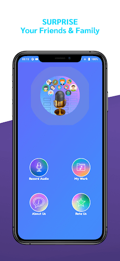 Voice Changer - Voice Effects - عکس برنامه موبایلی اندروید