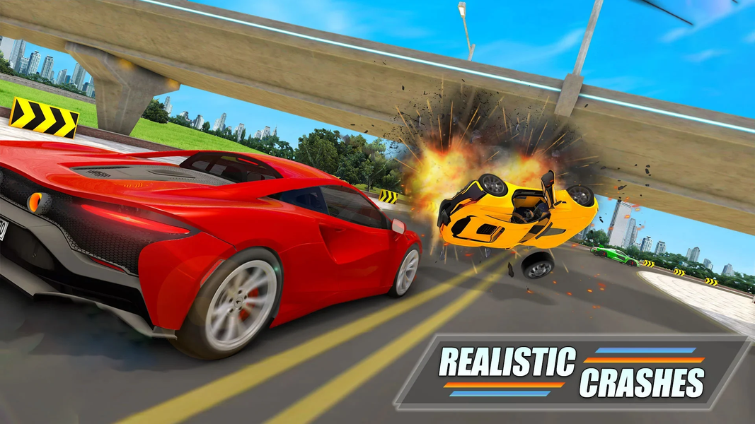 Car Crash Simulator Car Game - Gameplay image of android game