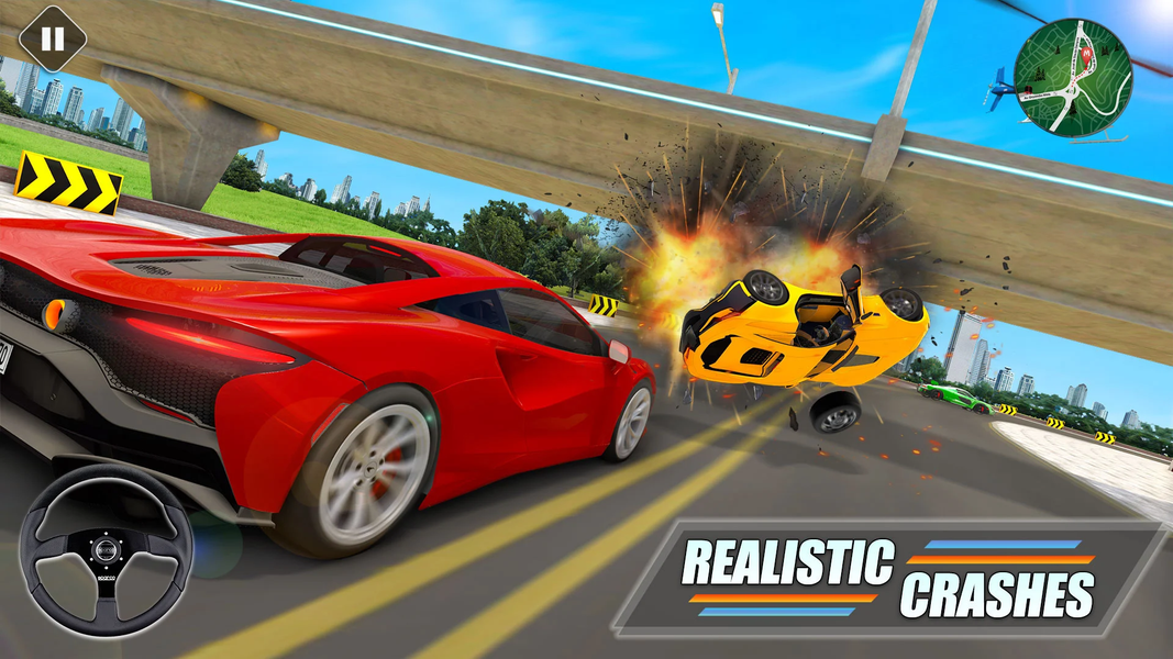 Car Crash Simulator Car Game - Gameplay image of android game