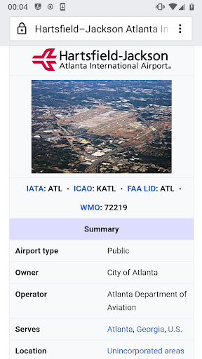 Airport ID: Search IATA Codes - Image screenshot of android app