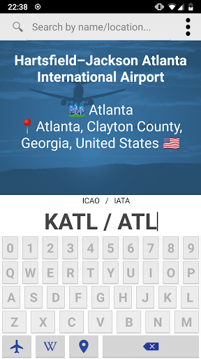 Airport ID: Search IATA Codes - عکس برنامه موبایلی اندروید