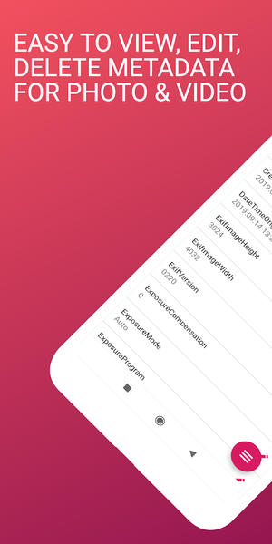 ExifTool for photo and video - Image screenshot of android app