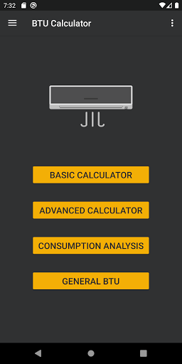 BTU Calculator Lite - AC - Image screenshot of android app