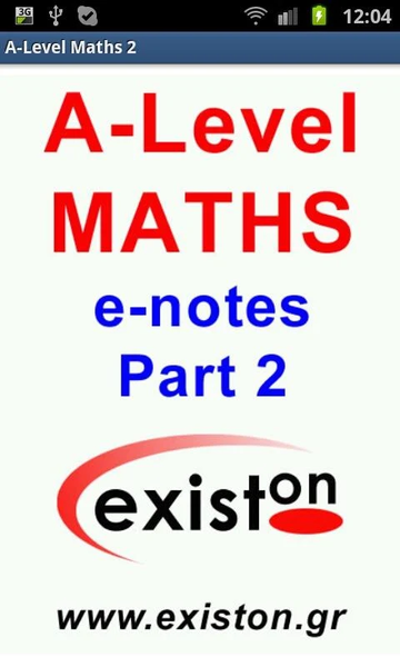 دانلود برنامه A-Level Mathematics (Part ۲) اندروید | بازار
