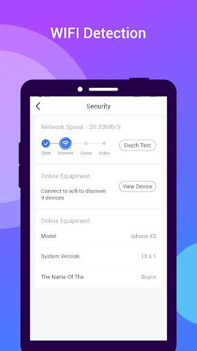 Wifi helper-Analyzer,Security - Image screenshot of android app