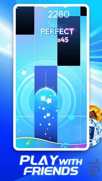 EXM Magic Tiles - New Piano - Gameplay image of android game