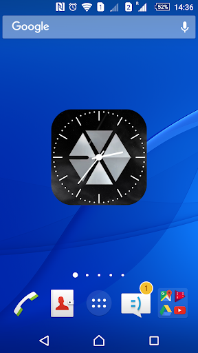 Exo clock widgets - عکس برنامه موبایلی اندروید