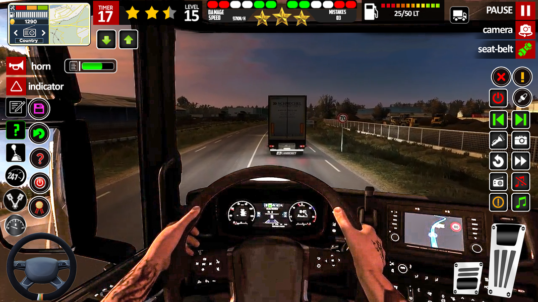 Real Truck Games ۳D Simulator - عکس بازی موبایلی اندروید