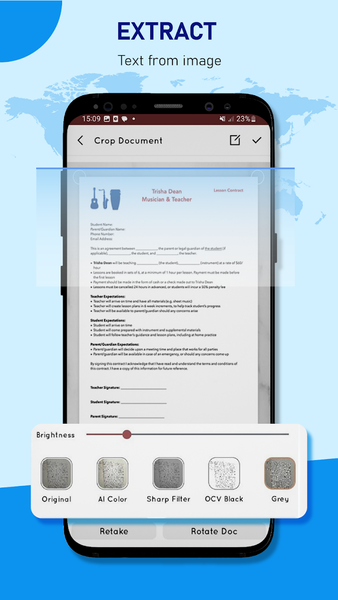 PDF scan - Document Scanner - Image screenshot of android app