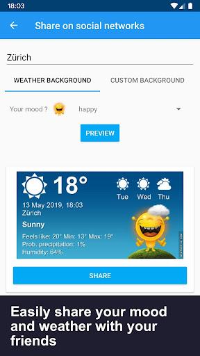 Weather Switzerland XL PRO - Image screenshot of android app