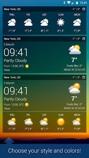Weather Switzerland XL PRO - Image screenshot of android app