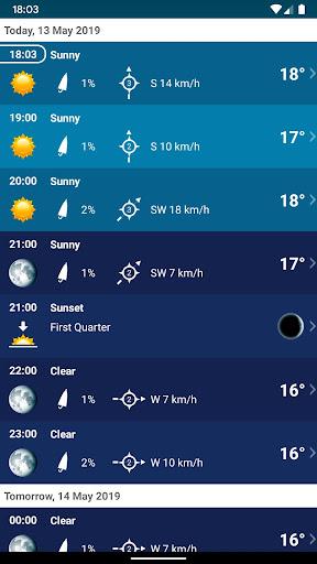 Weather Switzerland XL PRO - Image screenshot of android app
