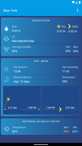 Weather XS PRO - Image screenshot of android app
