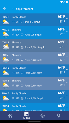 Weather XS PRO - Image screenshot of android app