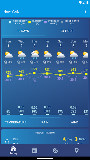 Weather XS PRO - Image screenshot of android app