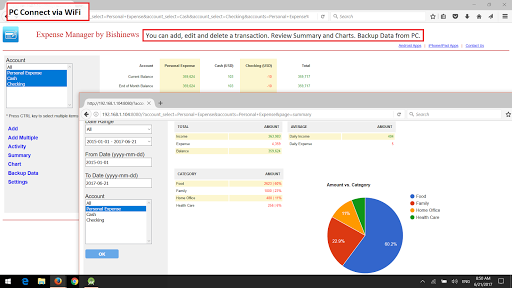 Expense Manager - Image screenshot of android app