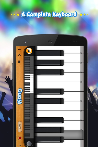 Piano Keyboard - Piano App - عکس برنامه موبایلی اندروید