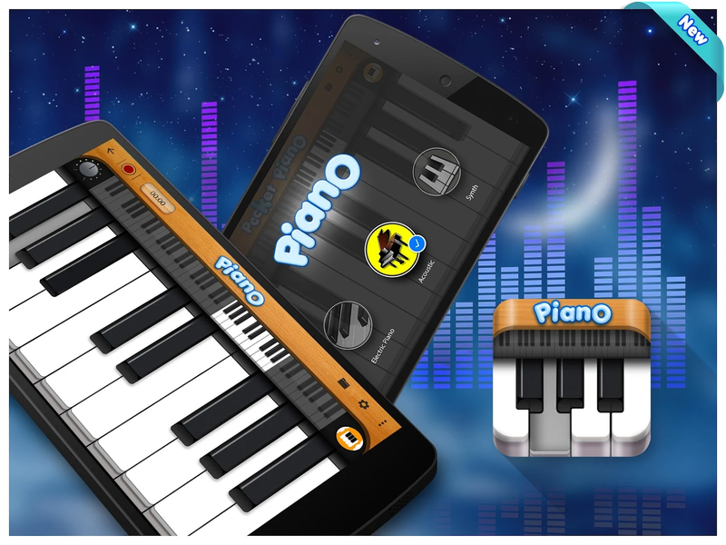 Piano Keyboard - Piano App - عکس برنامه موبایلی اندروید