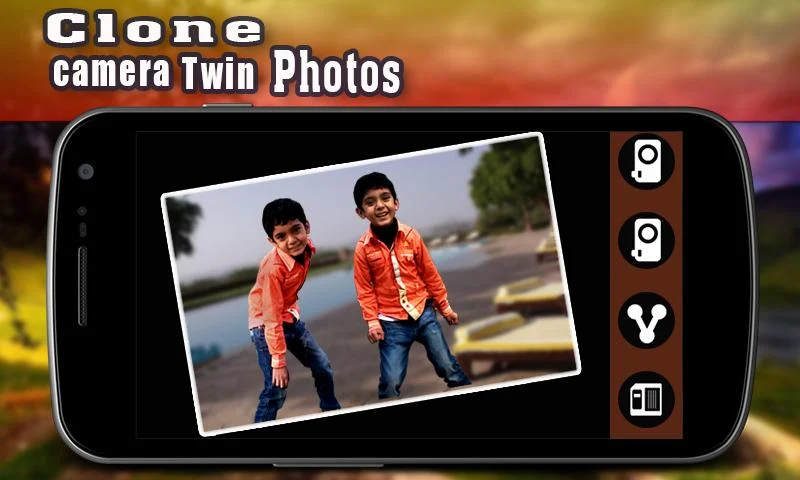 Clone Camera Twin Photos - عکس برنامه موبایلی اندروید