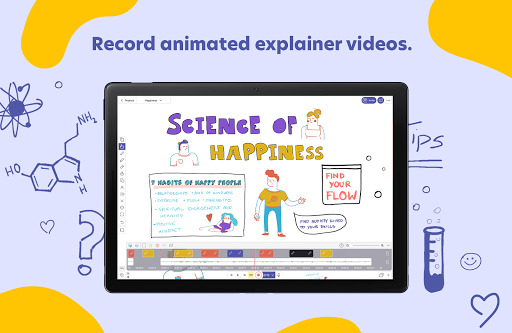 Explain Everything Whiteboard - عکس برنامه موبایلی اندروید