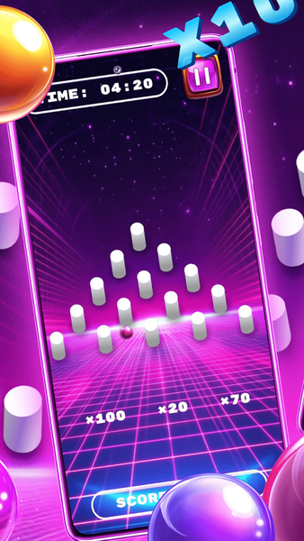 Plin: Colorful Drops - Gameplay image of android game