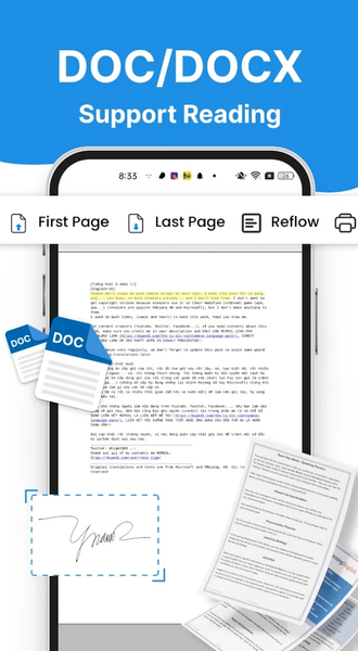 Document Reader - File Manager - Image screenshot of android app