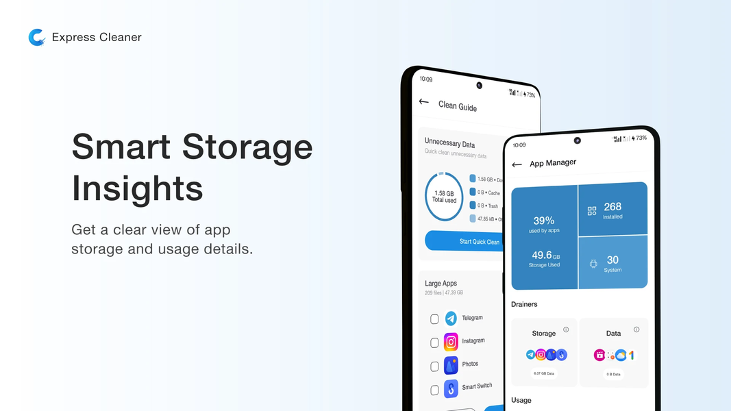 Express Clean: Phone Cleaner - Image screenshot of android app