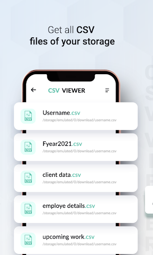Csv To Pdf Viewer & Converter - Image screenshot of android app