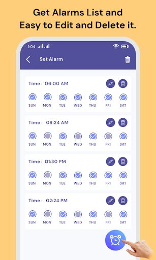 Wake Up Alarm Clock - عکس برنامه موبایلی اندروید