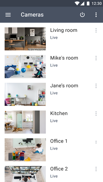 Mobile Camera Viewer - عکس برنامه موبایلی اندروید