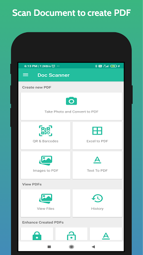 Doc Scanner - عکس برنامه موبایلی اندروید