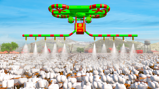 Tractor Farming Driving Games - Gameplay image of android game