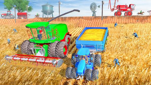 Tractor Farming Driving Games - عکس بازی موبایلی اندروید