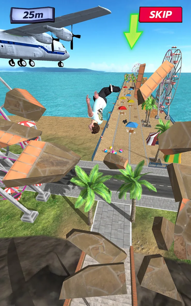 Extreme Fall Skater Simulator - عکس بازی موبایلی اندروید