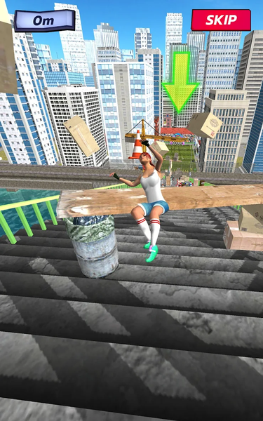 Extreme Fall Skater Simulator - عکس بازی موبایلی اندروید