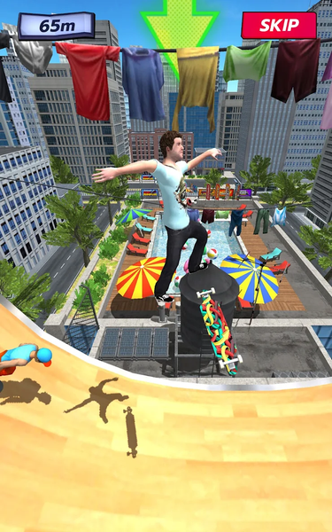 Extreme Fall Skater Simulator - عکس بازی موبایلی اندروید