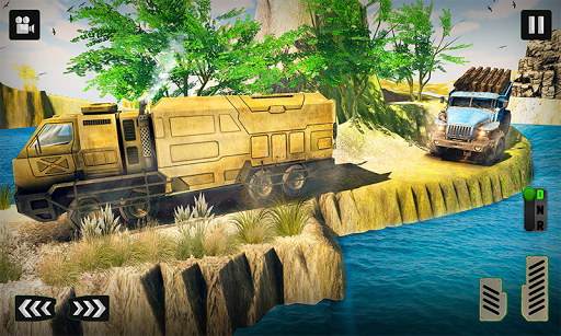 Extreme Offroad Truck Driver - Gameplay image of android game