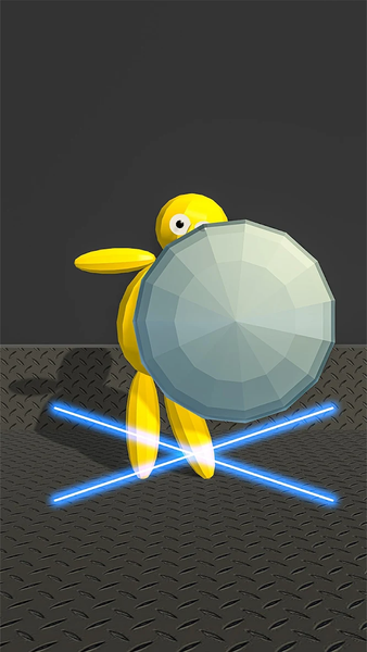 Shuriken Slice Hero - Gameplay image of android game