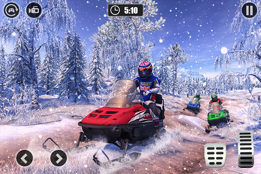 Snow Atv Bike Racing Sim - عکس بازی موبایلی اندروید