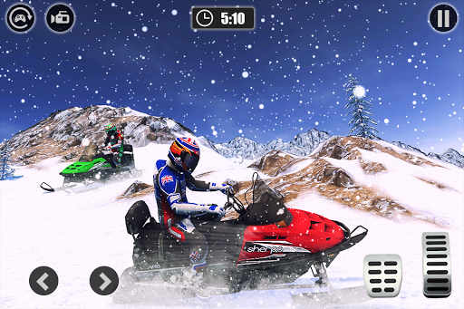 Snow Atv Bike Racing Sim - عکس بازی موبایلی اندروید
