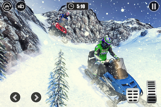 Snow Atv Bike Racing Sim - عکس بازی موبایلی اندروید