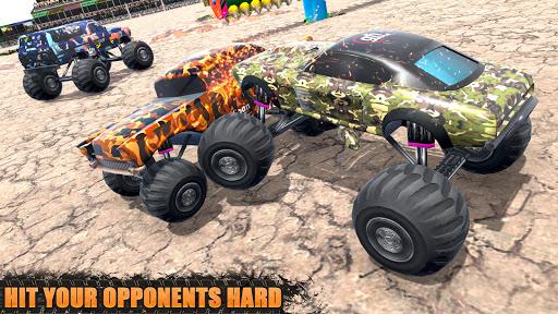 Army Monster Truck Game Derby - Gameplay image of android game