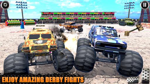 Army Monster Truck Game Derby - Gameplay image of android game