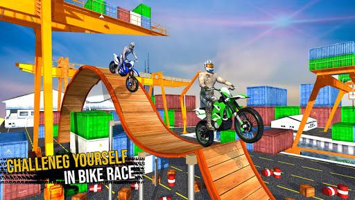 Bike Racing Tricks 2019: New Motorcycle Games 2020 - Image screenshot of android app