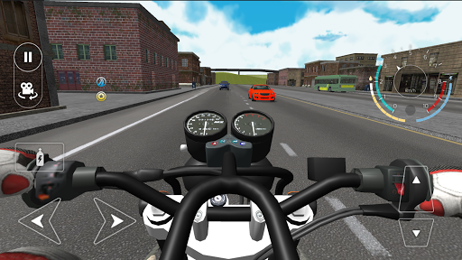 Extreme Motorbike Jump 3D - Gameplay image of android game