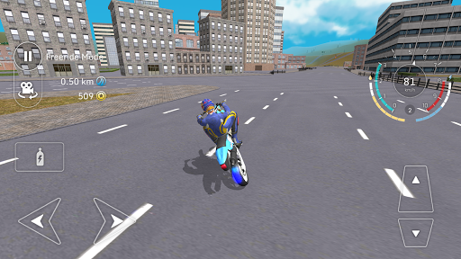 Extreme Motorbike Jump 3D - Gameplay image of android game