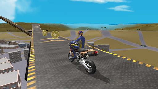 Extreme Motorbike Jump 3D - Gameplay image of android game