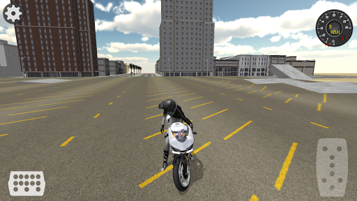 Extreme Motorbike Racer 3D - Gameplay image of android game