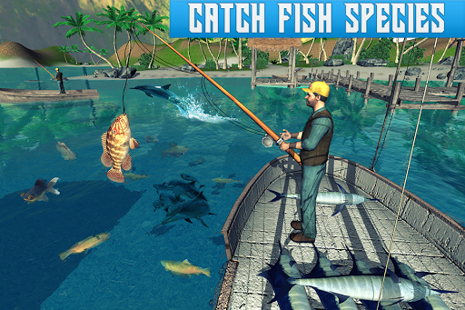 Boat Fishing Simulator Hunting - عکس بازی موبایلی اندروید